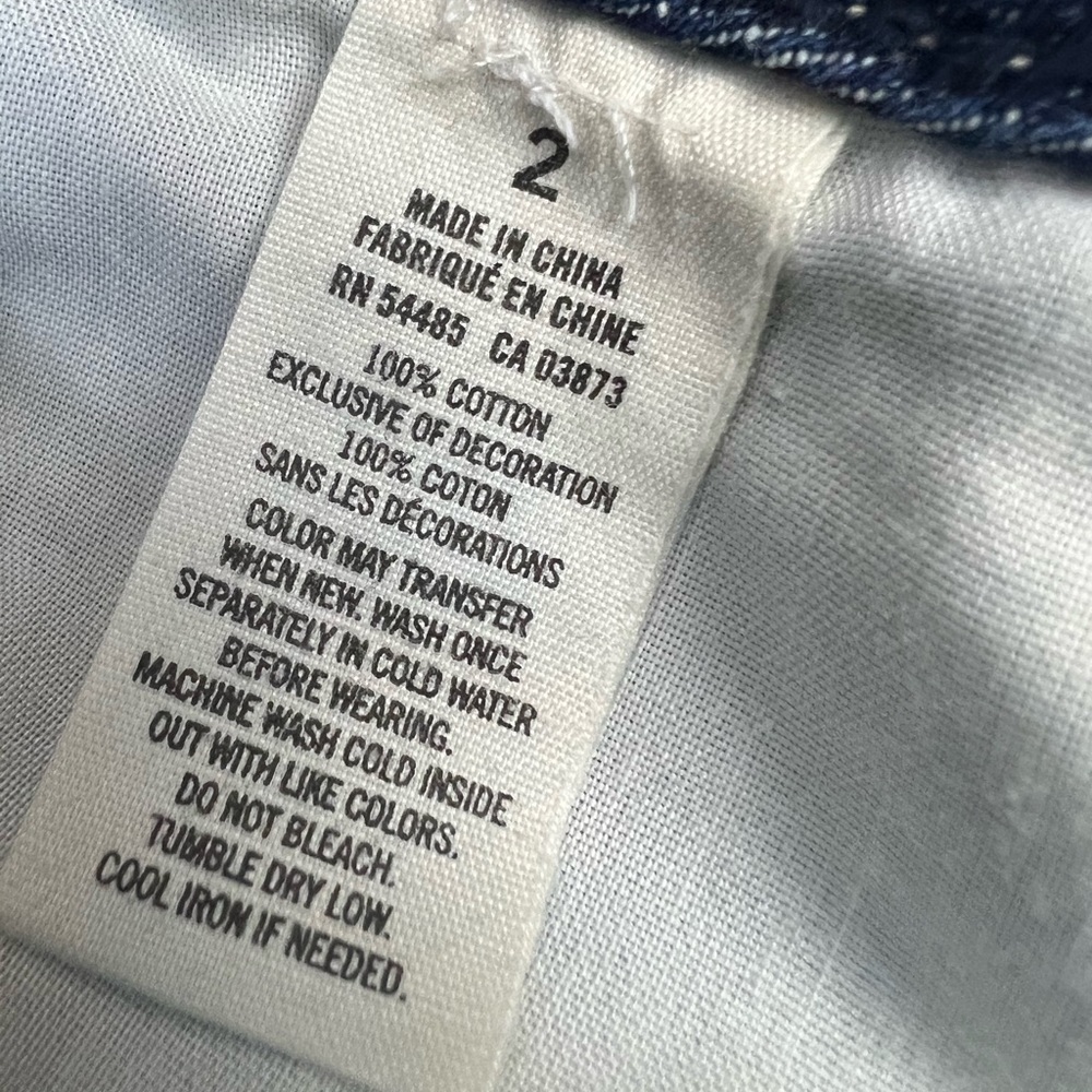 American Eagle Short Womens 2 Medium Wash 3” Low Rise Distress Y2K Summer Casual - Picture 4 of 10